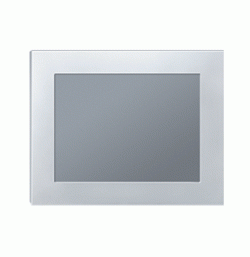 IP touch panel 10”, aluminium glossy